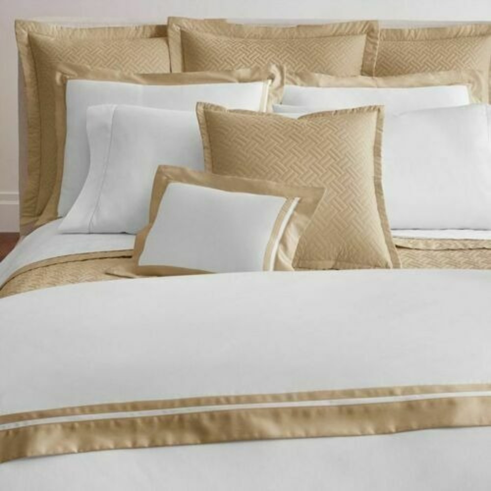 Ralph Lauren Bowery Duvet Cover Full / Queen Polished‎ Bronze $400